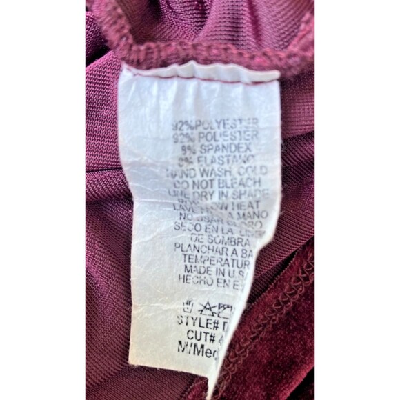 Windsor Velvet Y2K Mini Dress Small Red Goth Whimsigoth Vamp Romantic Holiday - Picture 4 of 8